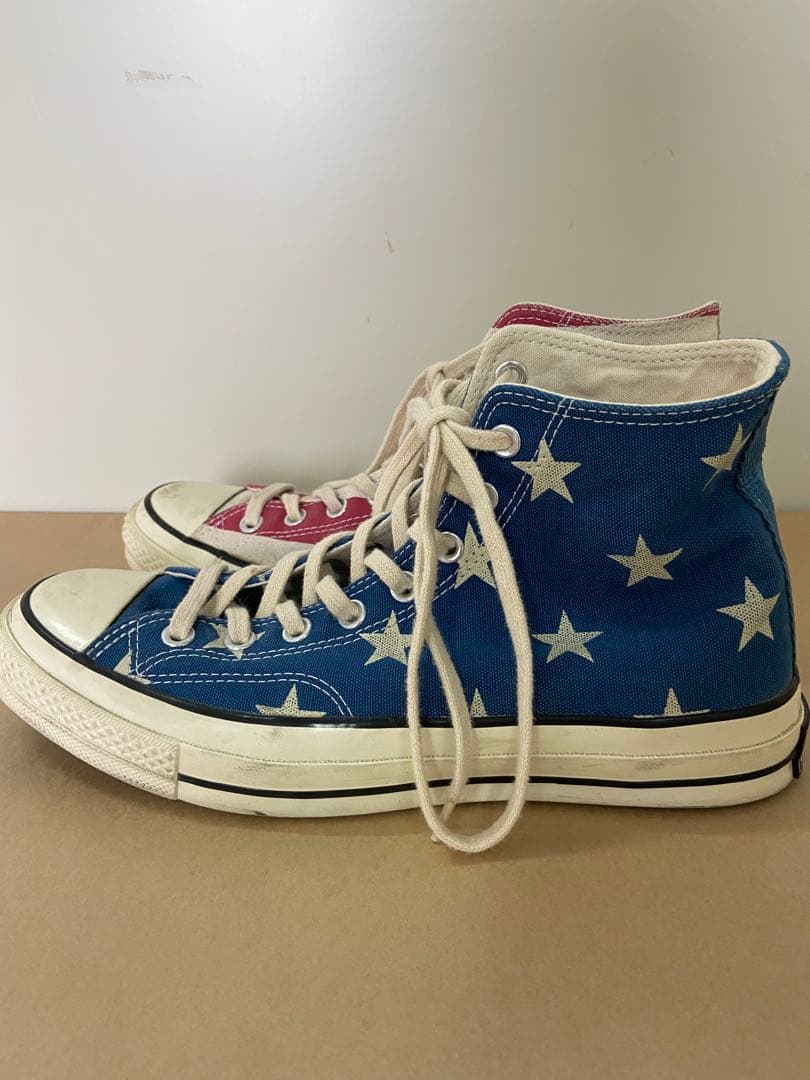 converse アシンメトリー星条旗　世界1300足限定モデル