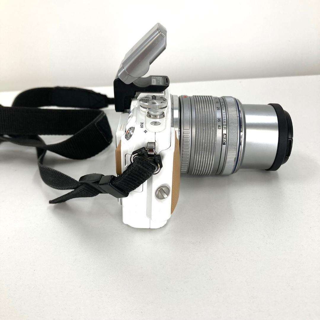 OLYMPUS PEN Lite E-PL5 ミラーレス一眼カメラ ホワイト