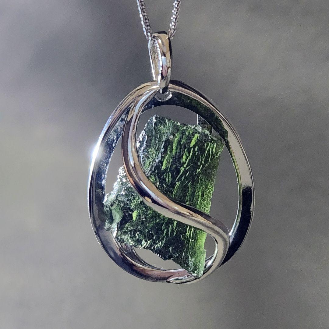 モルダバイト✨ペンダントトップ