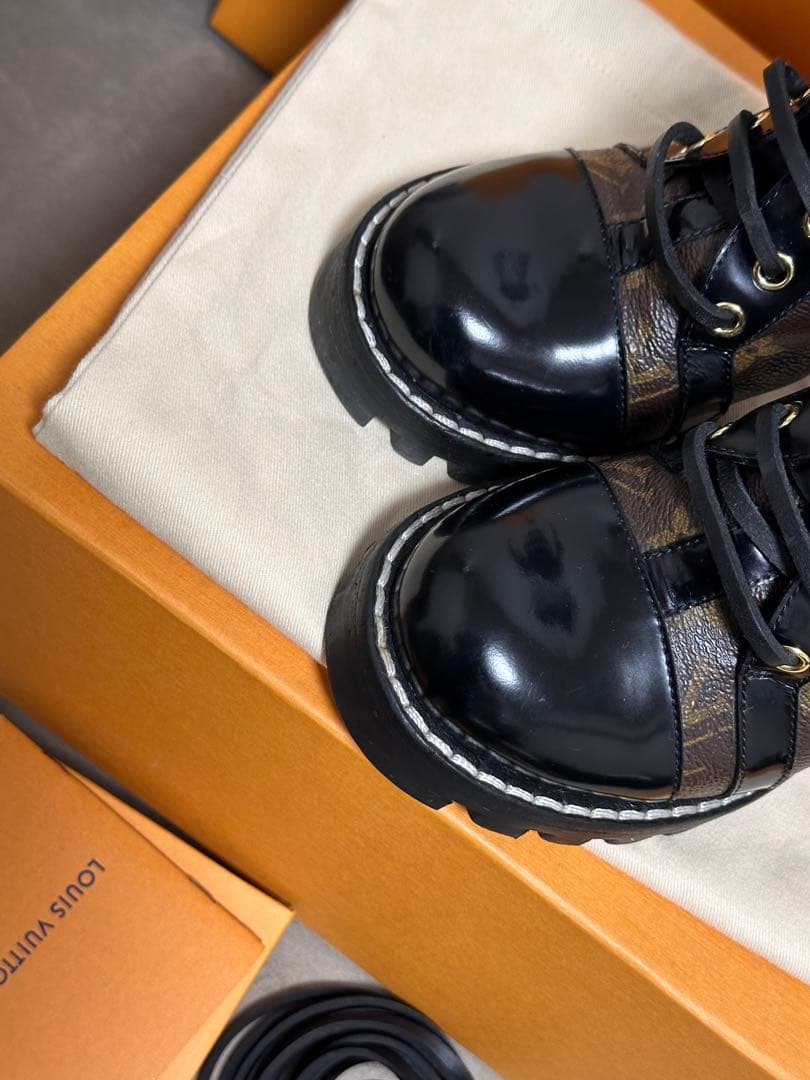 ルイヴィトン ブーツ スタートレイル 36ハーフ