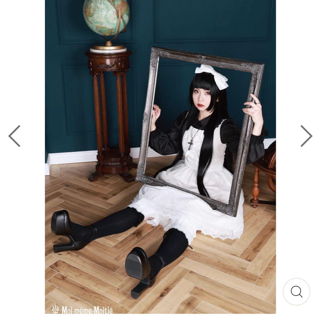 Moi meme Moitie 燭台エンブレムゲートジャンパースカート ボンネッ