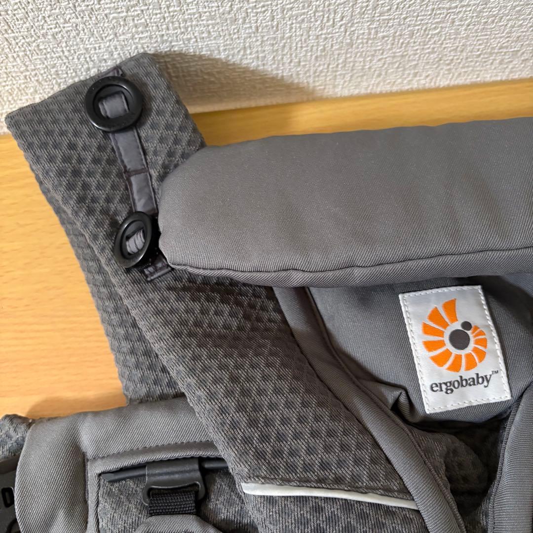 エルゴベビー オムニブリーズ グラファイトグレー 抱っこ紐