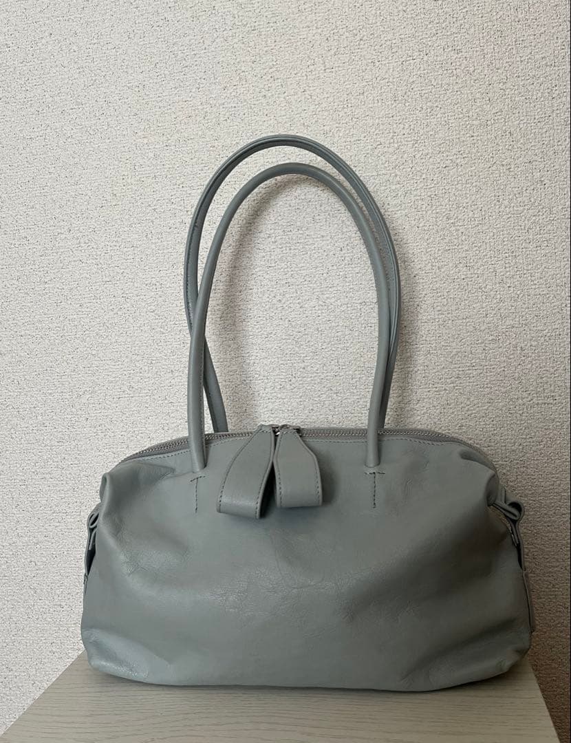 ear PAPILLONNER ロングハンドルボストンバッグ ブルー系その他4