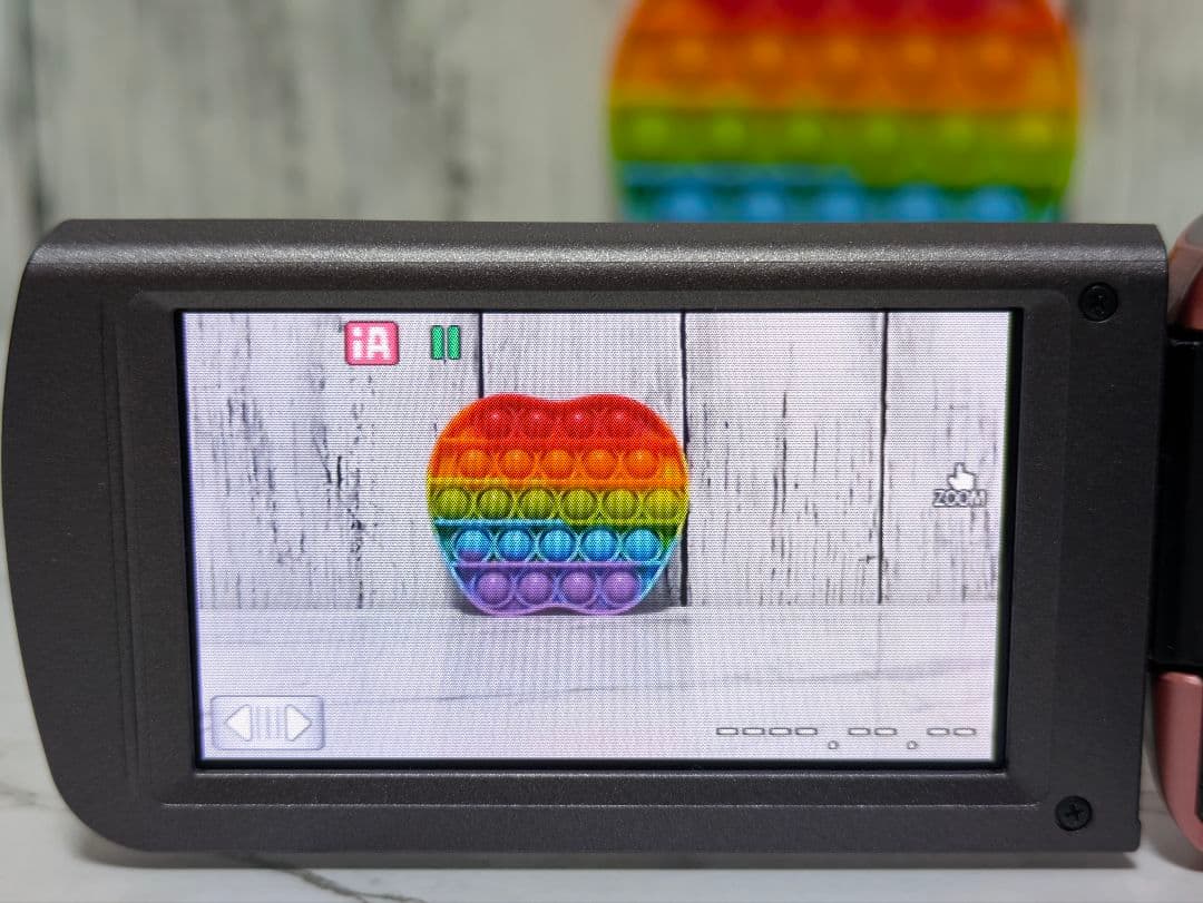 【美品】Panasonic　HC-V300M 　ピンク　化粧箱セット