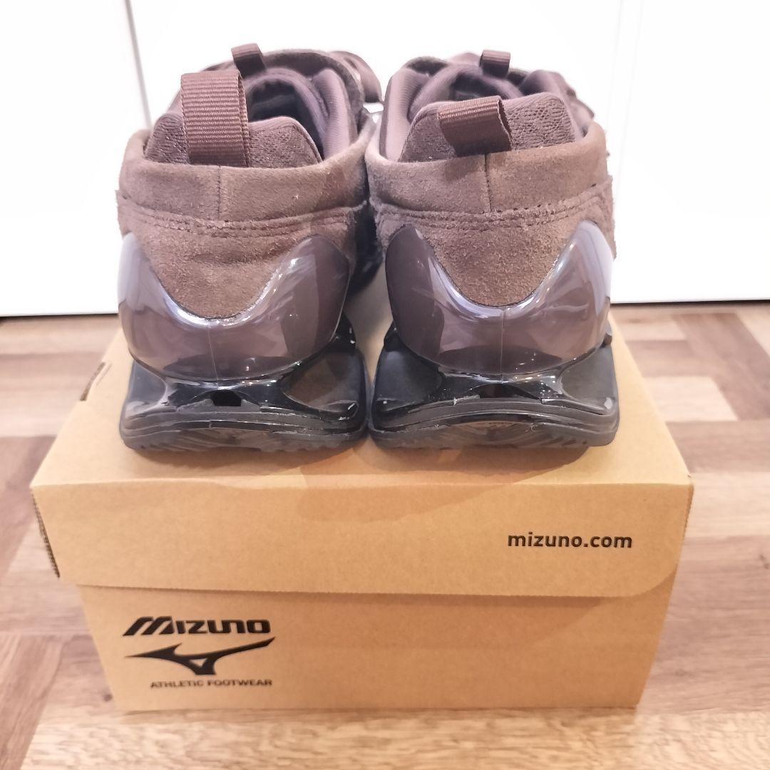 靴 Mizuno Wave Prophecy Moc Suede Brown