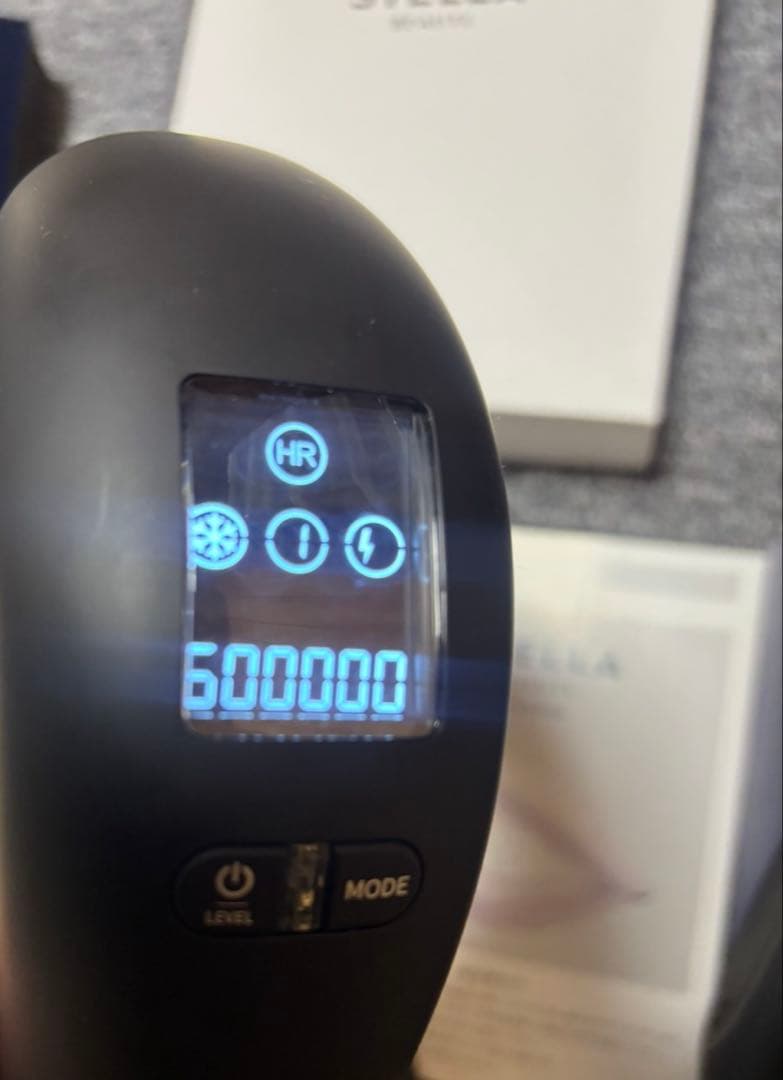 未使用　ステラボーテ　脱毛器　SB-IFD02-BK マットブラック　2023年