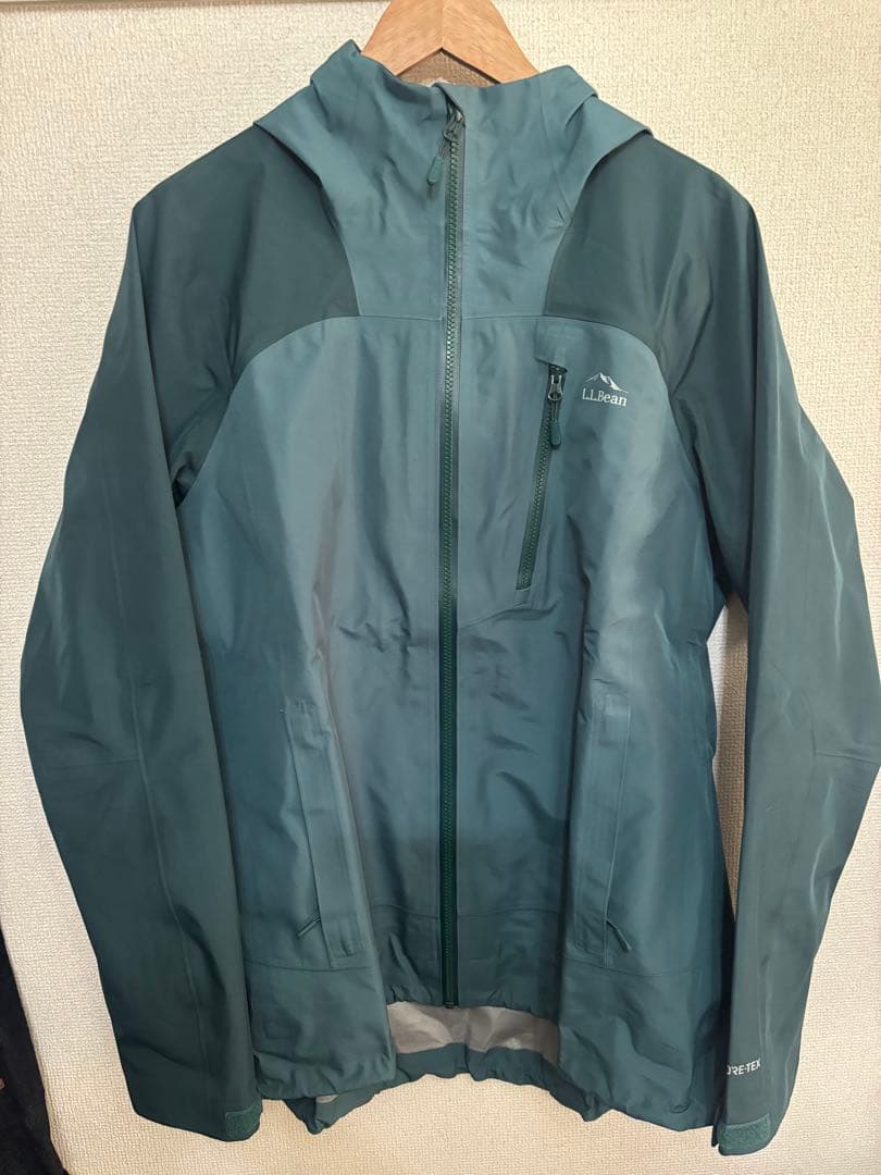 llbean XL グリーン シェルジャケット　GORE-TEX ゴアテックス