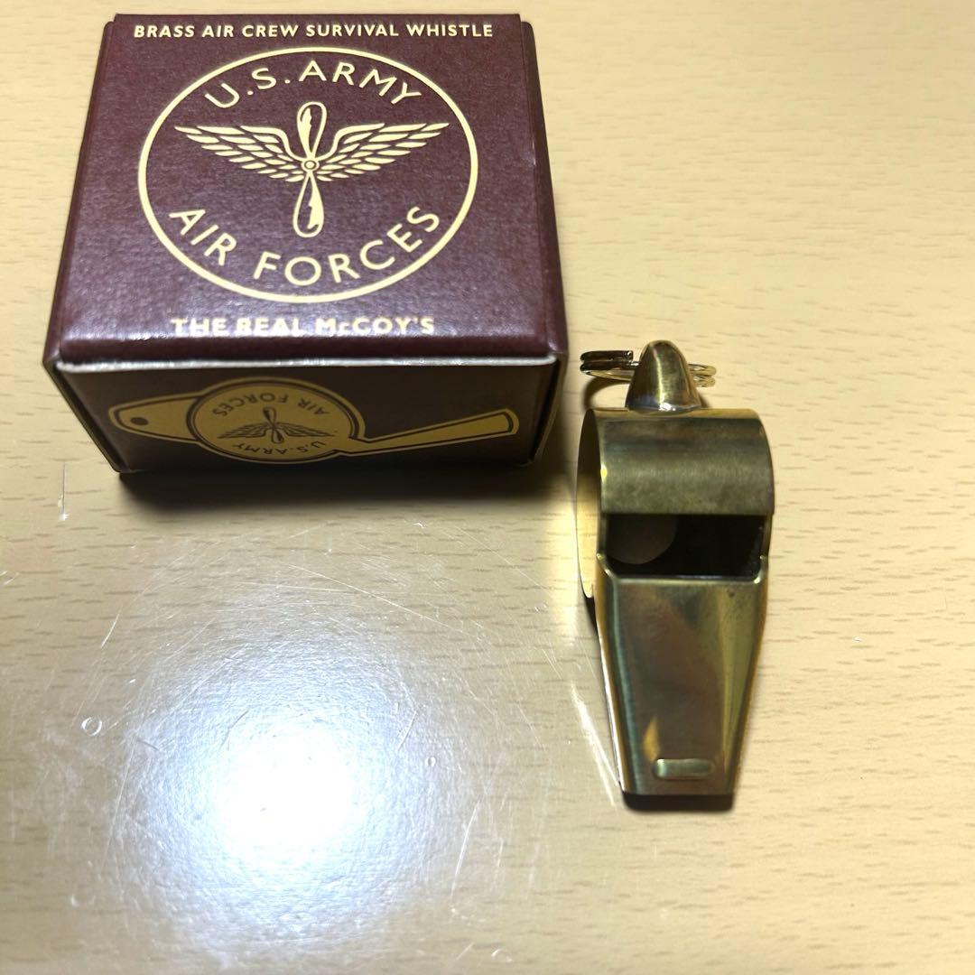 【希少】TheREALMcCOY'S ザ・リアルマッコイズ 真鍮　ホイッスル