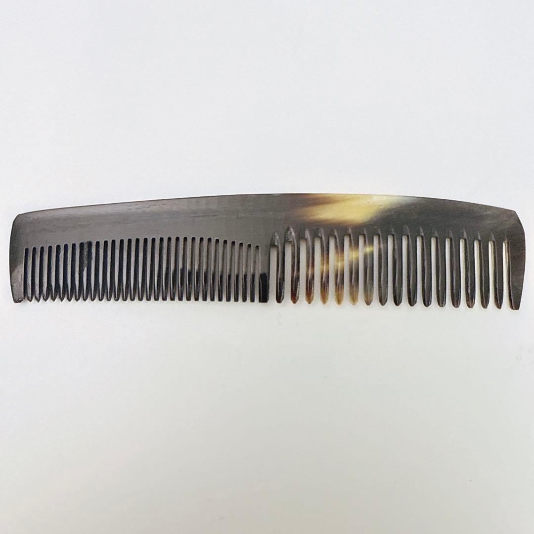 エルメス バッファローホーン ヘアコーム 櫛 レザーケース付き 正規品 極美品