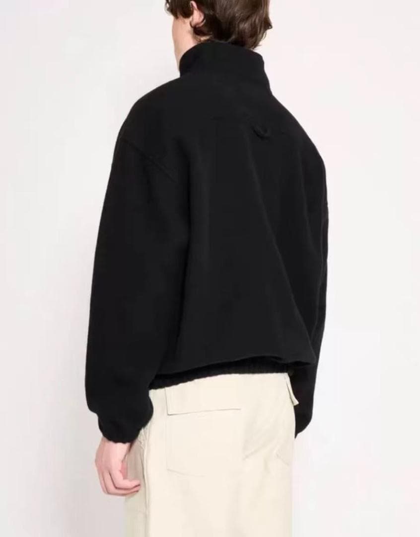 RIER ブラック ハーフジップ ジャンパー L 即日発送ok