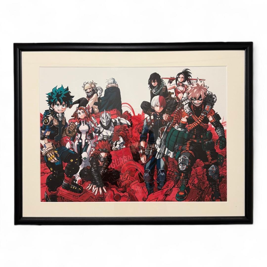 ヒロアカ原画展　高級複製原画第5回キャラクター人気投票結果発表記念