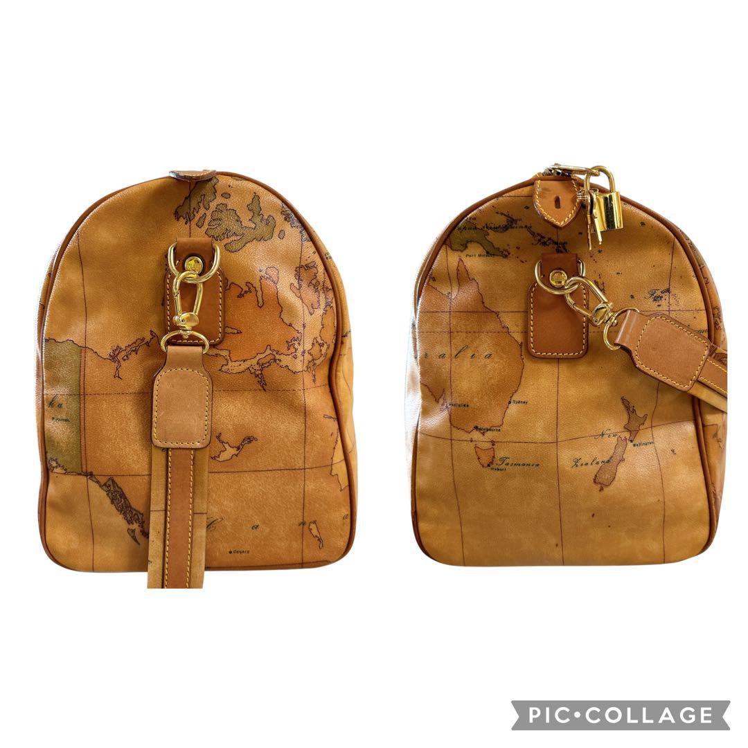 美品　プリマクラッセ　ボストンバッグ　2way　大容量　トラベルバッグ　PVC