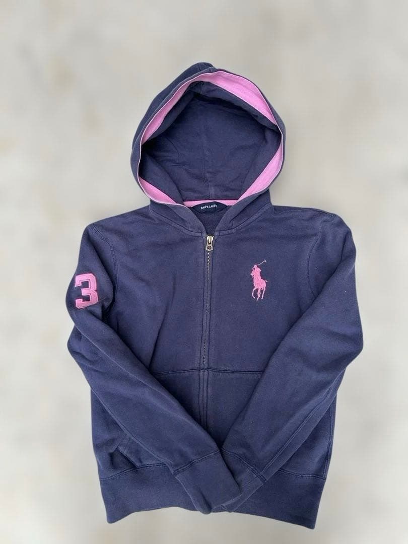 ralph Lauren ビッグポニー　ジップパーカー　S flexwitme