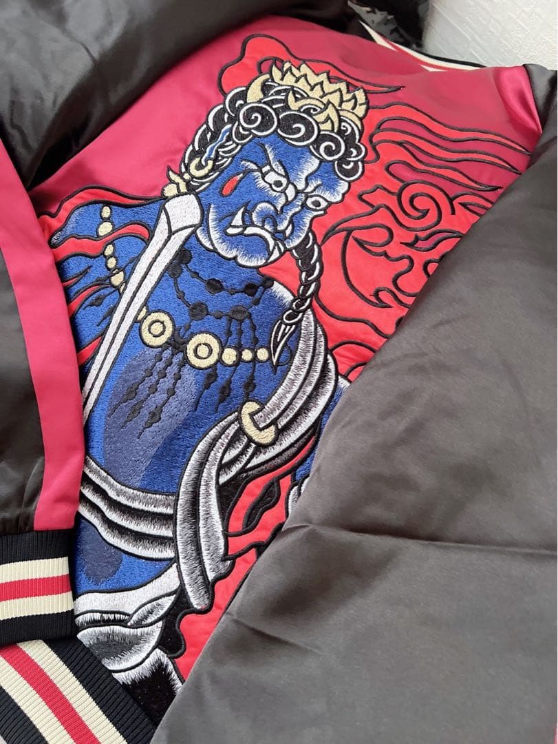 完売品　映画「田村悠人」 スカジャン ～不動明王～