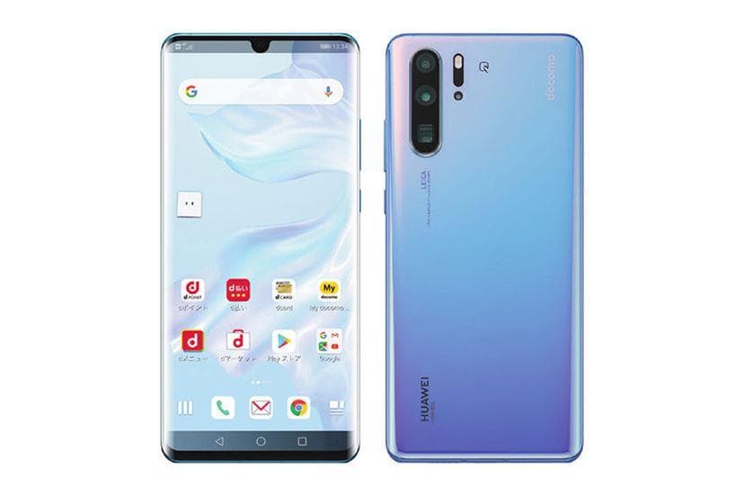 良品 HUAWEI P30Pro クリスタル HW-02L ドコモ SIMフリー