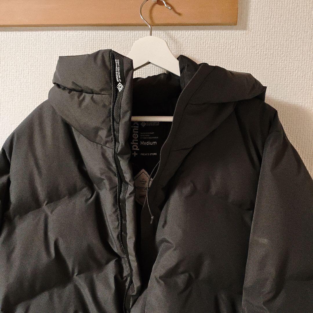 +フェニックス　ダウンジャケット　グレー　フリークスストア