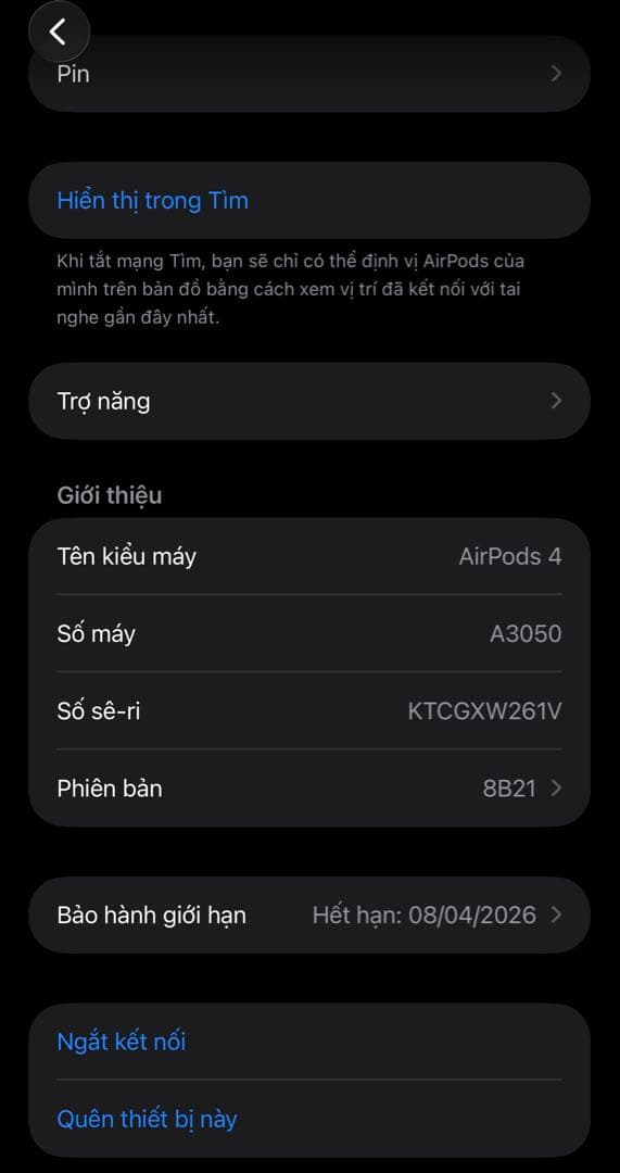 Apple AirPods 4 本体