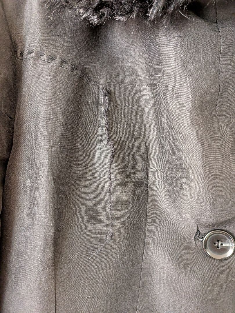 TSUMORICHISATO　ボア衿リバーシブルジャケットミヤケイッセイ時代初期