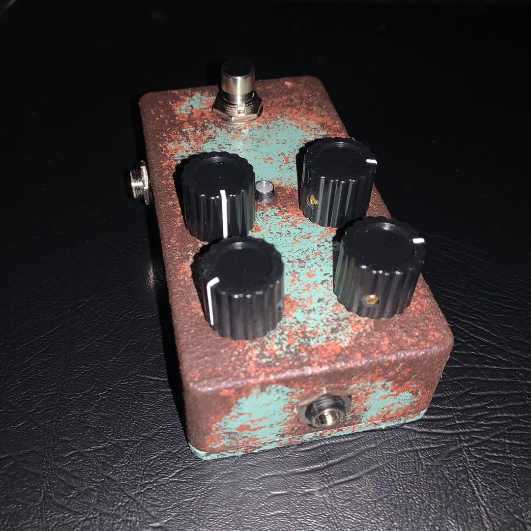 【Kkna】Jan Ray 自作エフェクター 錆風塗装