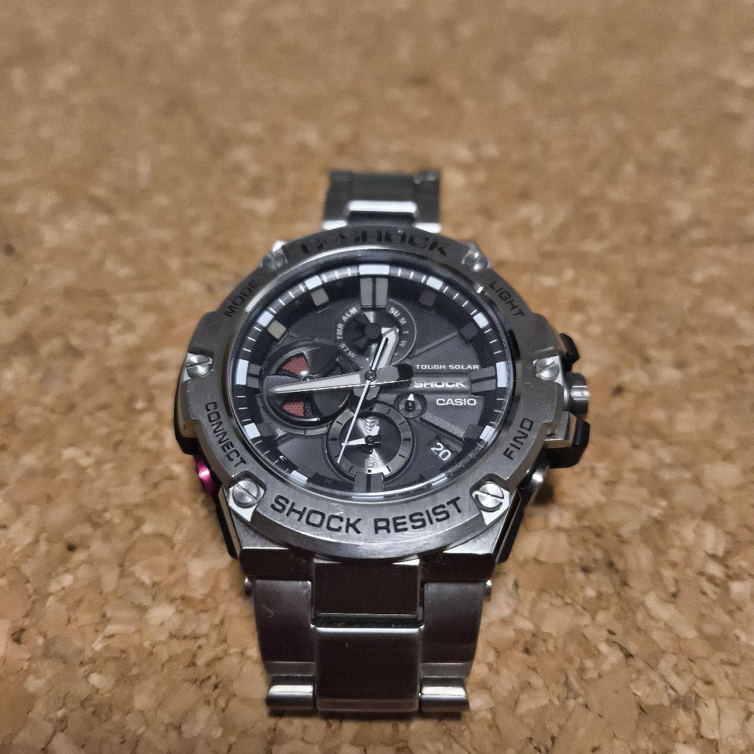 GST-B100 画面保護ガラス装着