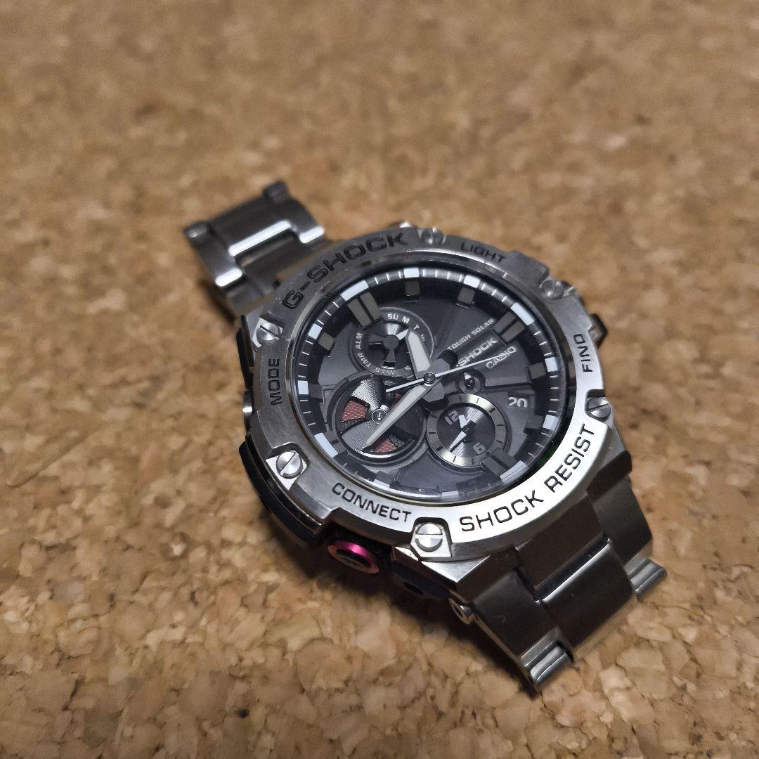 GST-B100 画面保護ガラス装着