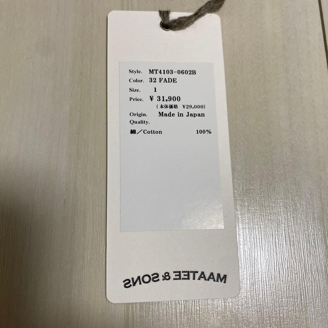 MAATEE&SONS CHARLES SHAMBRAY シャツ