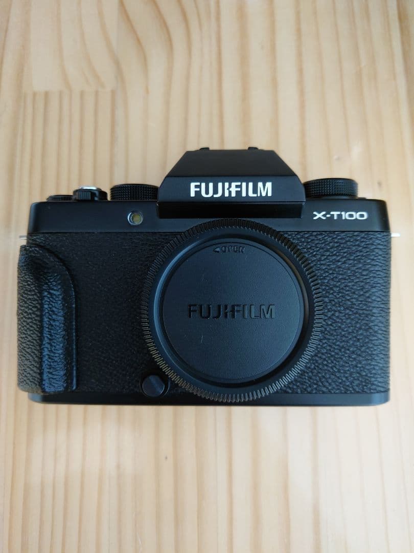 美品レベル FUJIFILM フジフイルム X-T100 ミラーレス一眼カメラ