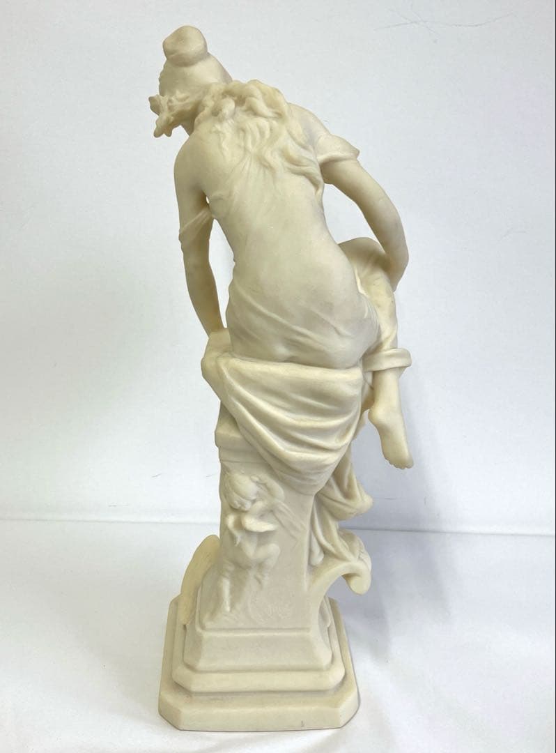 西洋アンティーク 彫刻 ヴィーナス像 女人像 石膏像 オブジェ 約50cm