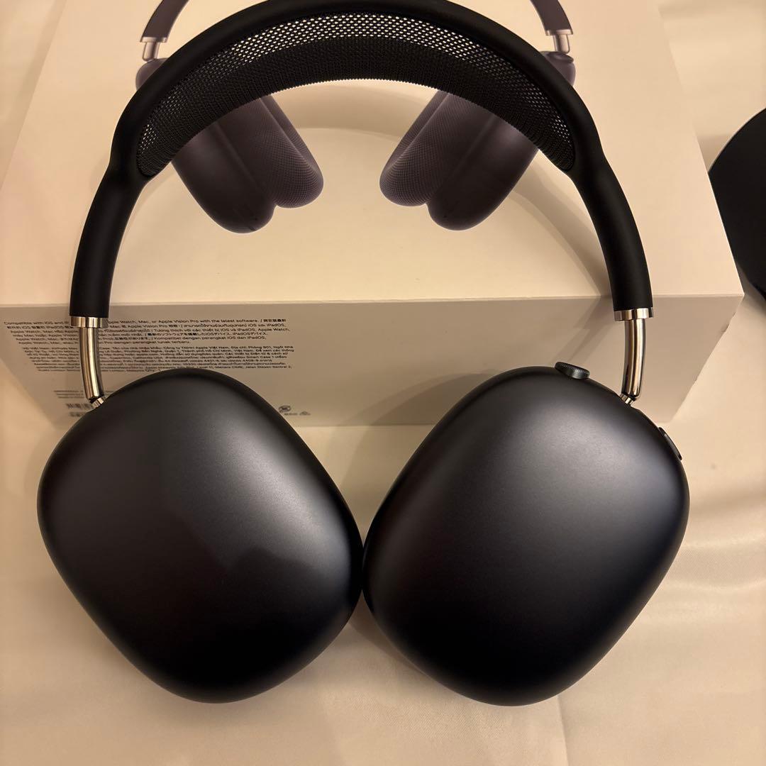 ほぼ新品★Apple AirPods MAX ミッドナイト★保証期間