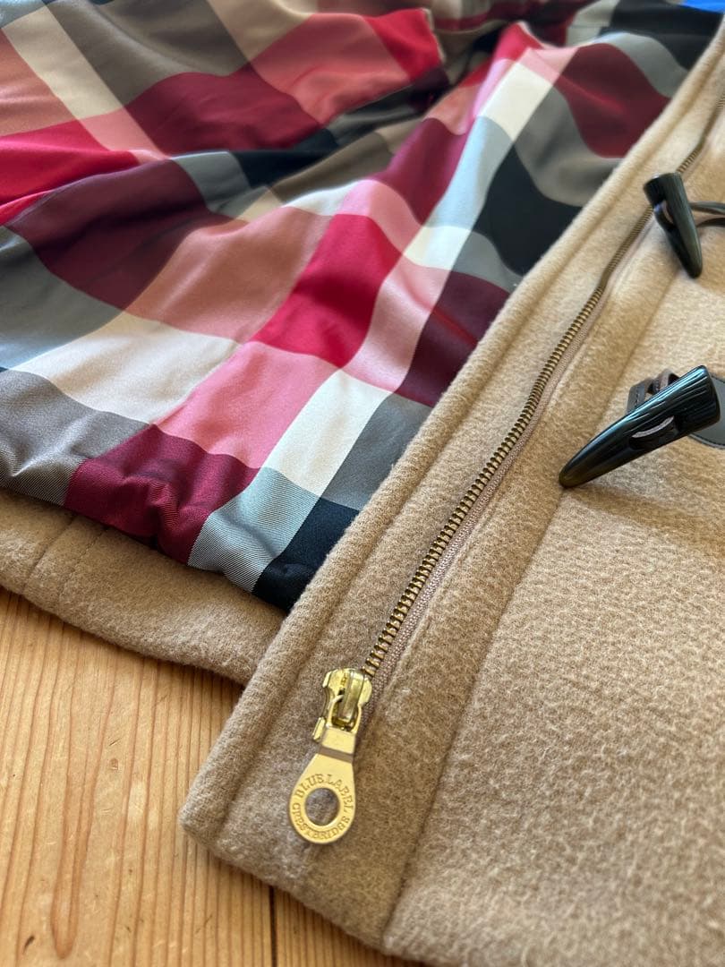 BLUE LABEL CRESTBRIDGE ダッフルコート38サイズ キャメル