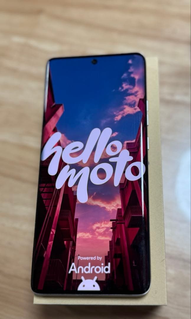 motorola edge 50S PRO バニラクリーム　ソフトバンク