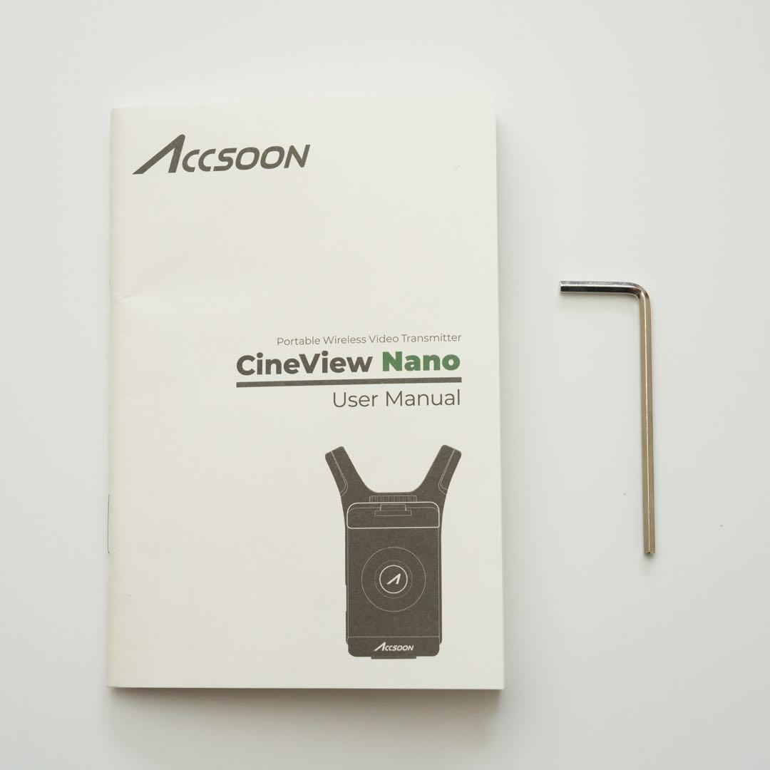 Accsoon CineView Nano ワイヤレスビデオトランスミッター