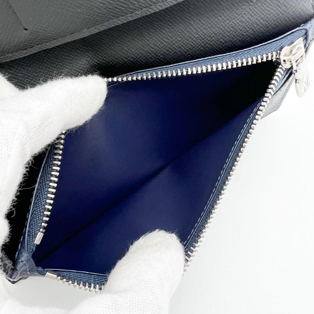 【使用わずか】ヴィトン タイガ アレクサンドル NM 黒 長財布 M64597