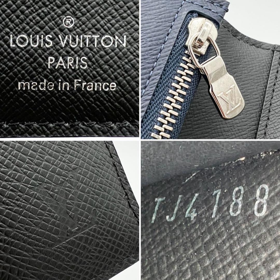 【使用わずか】ヴィトン タイガ アレクサンドル NM 黒 長財布 M64597