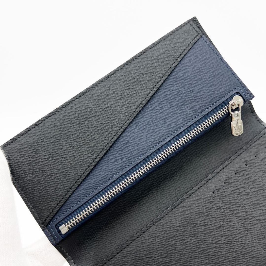 【使用わずか】ヴィトン タイガ アレクサンドル NM 黒 長財布 M64597