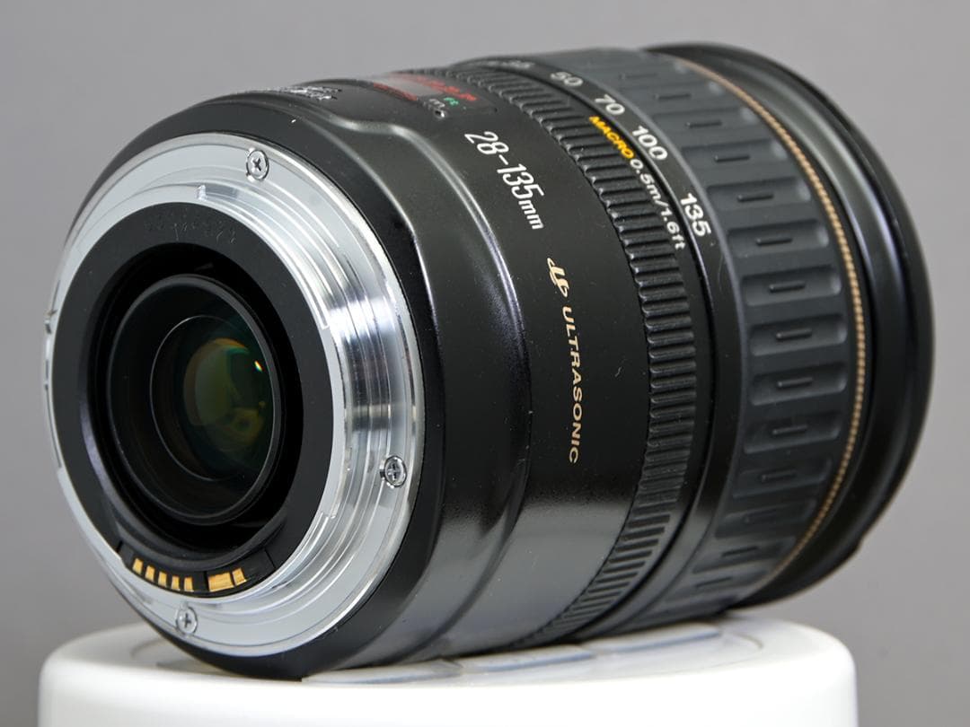 Canon EF 28-135mm ズームレンズ 美品 社外品新品フード