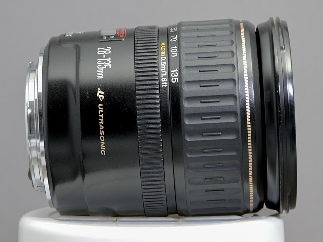 Canon EF 28-135mm ズームレンズ 美品 社外品新品フード
