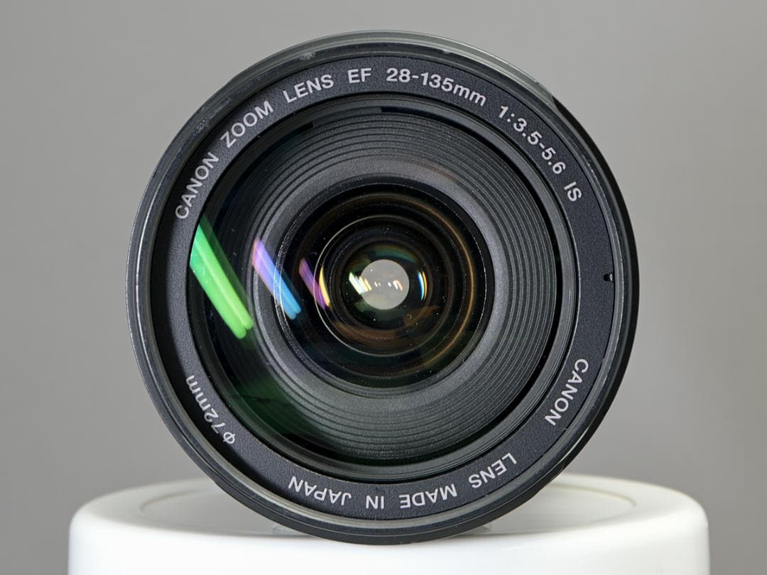 Canon EF 28-135mm ズームレンズ 美品 社外品新品フード