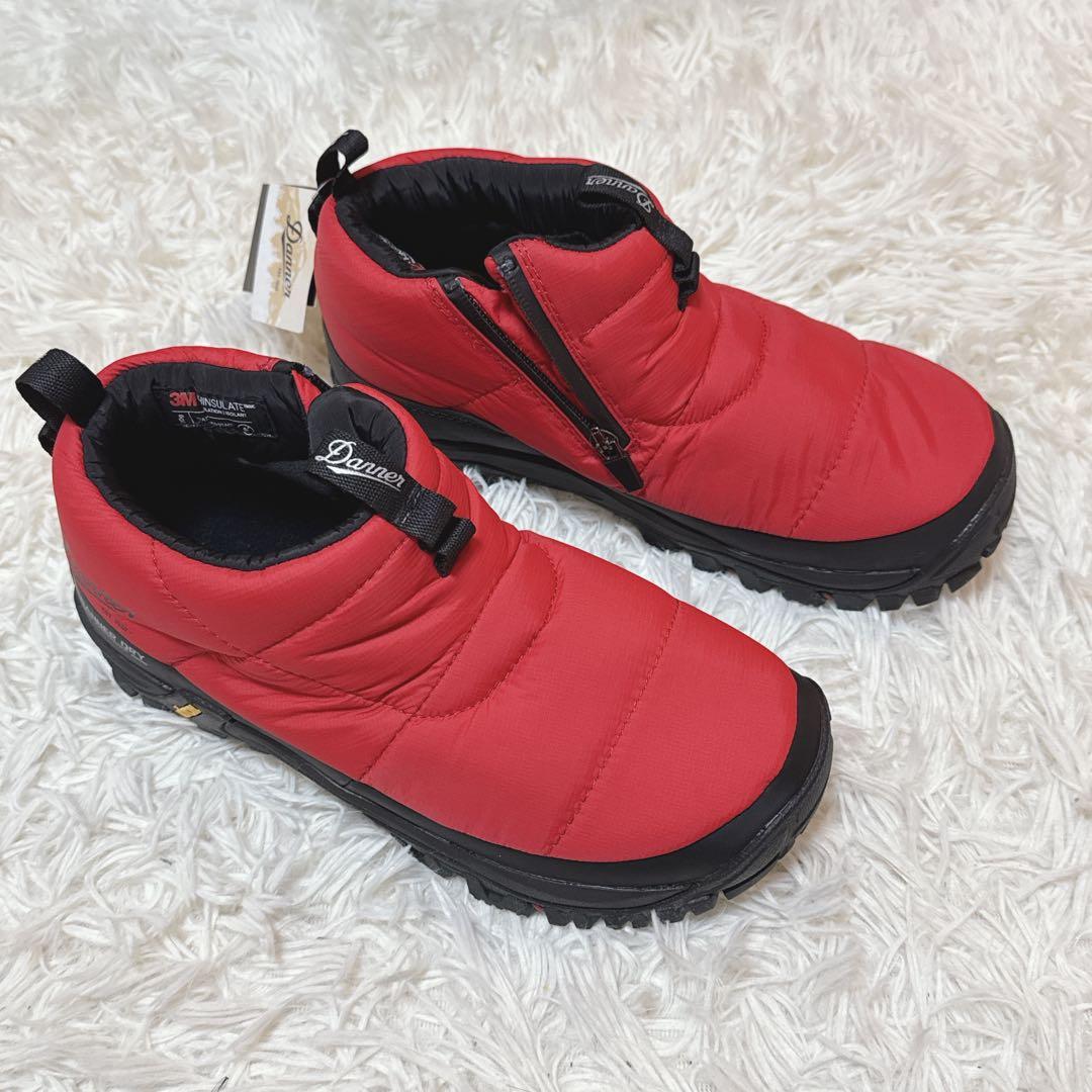 新品 DANNER ダナー FREDDO MIDDLE 防水中綿ブーツ 赤　24