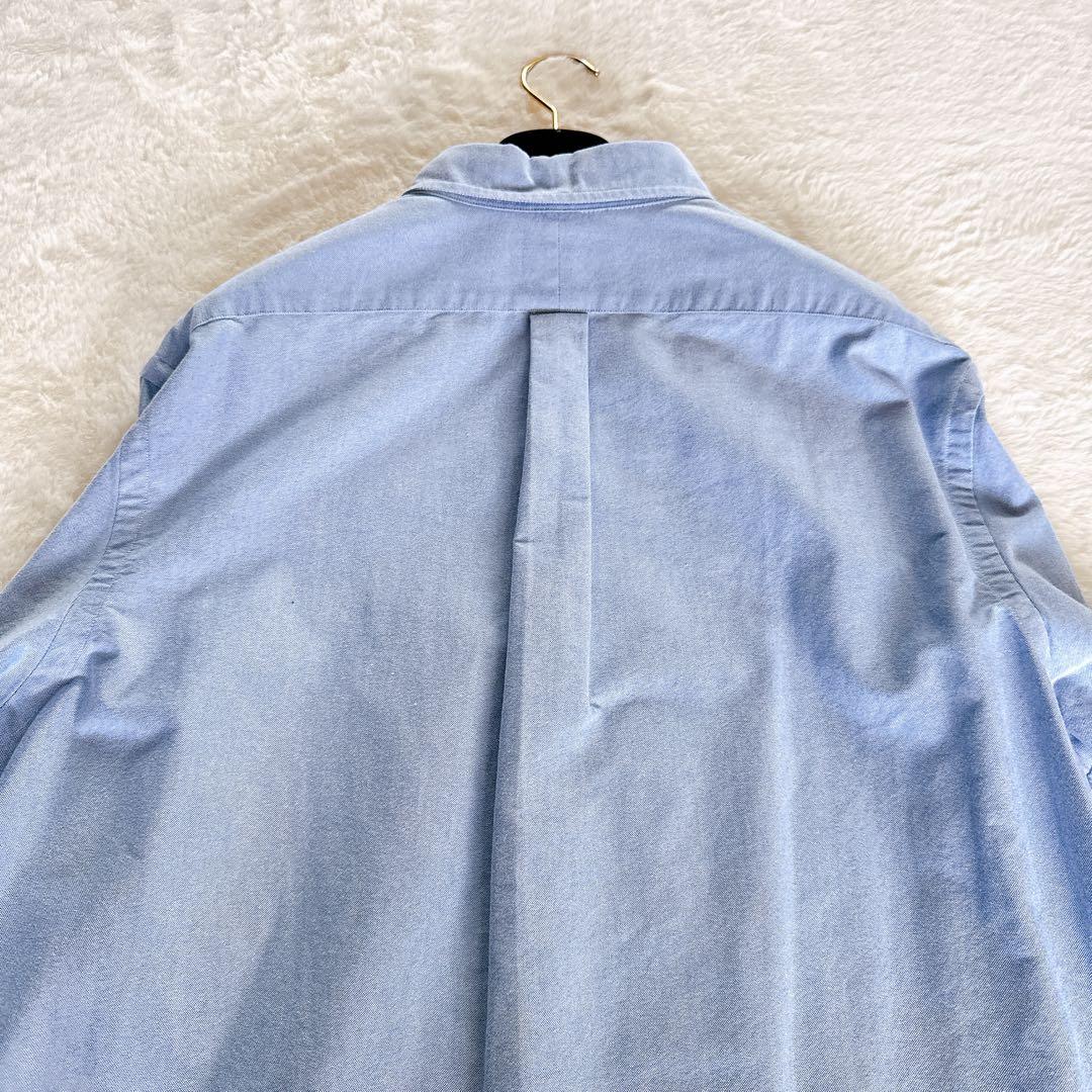 新品タグ付き✨【ラルフローレン】ポロベア オックスフォードシャツ ブルー XL