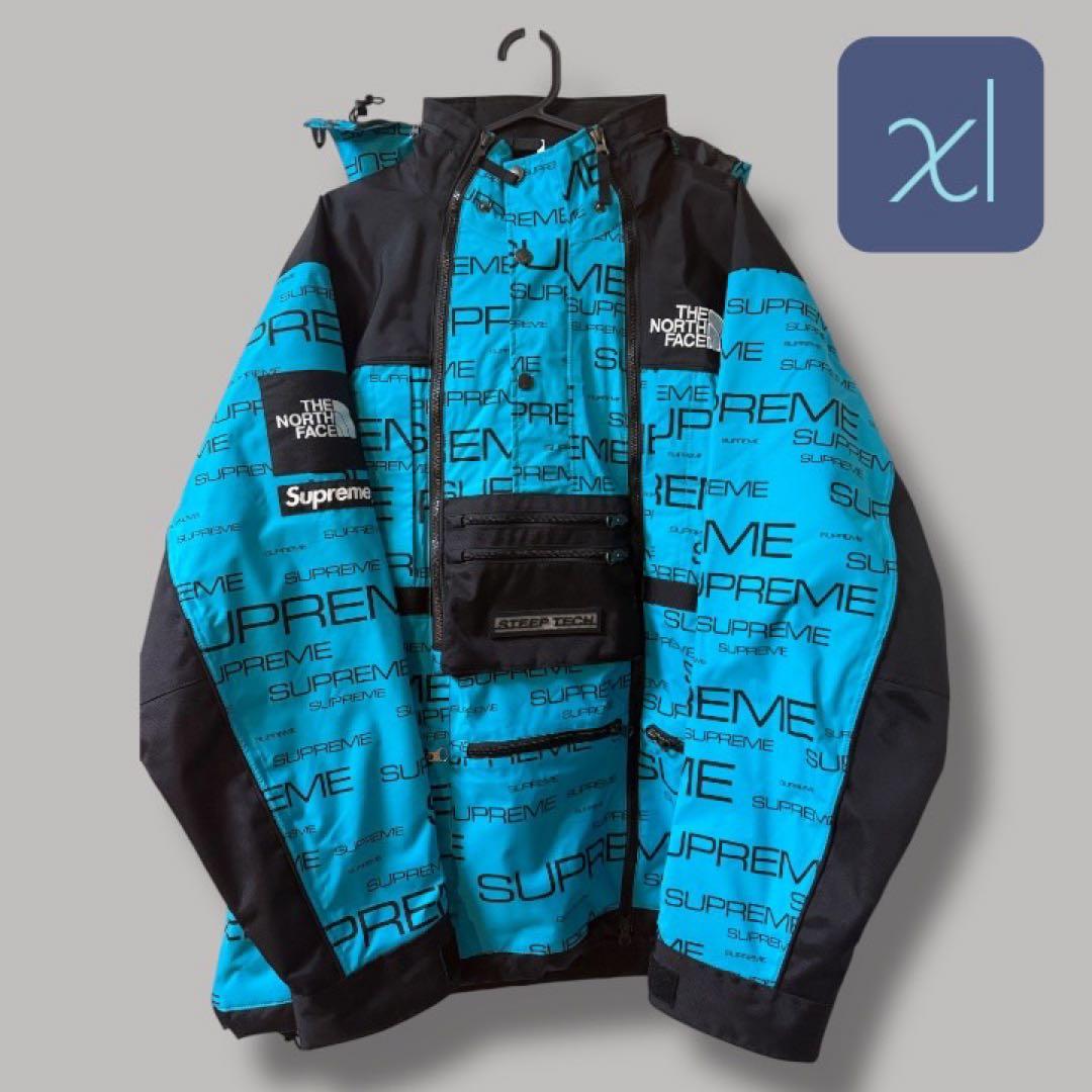 【希少XL】【Supreme North Face 】 Steep Tech