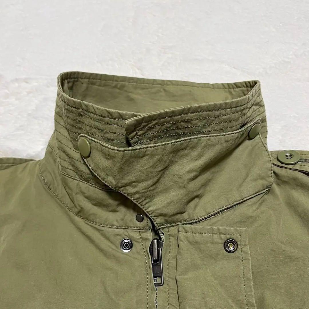 【未使用タグ付】CANAL JEAN arc スタンドミリタリーオーバーコート