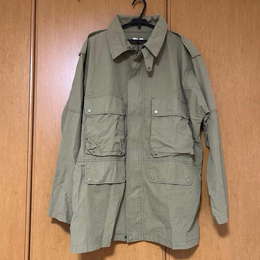 【未使用タグ付】CANAL JEAN arc スタンドミリタリーオーバーコート