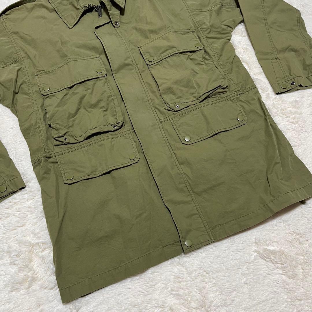 【未使用タグ付】CANAL JEAN arc スタンドミリタリーオーバーコート