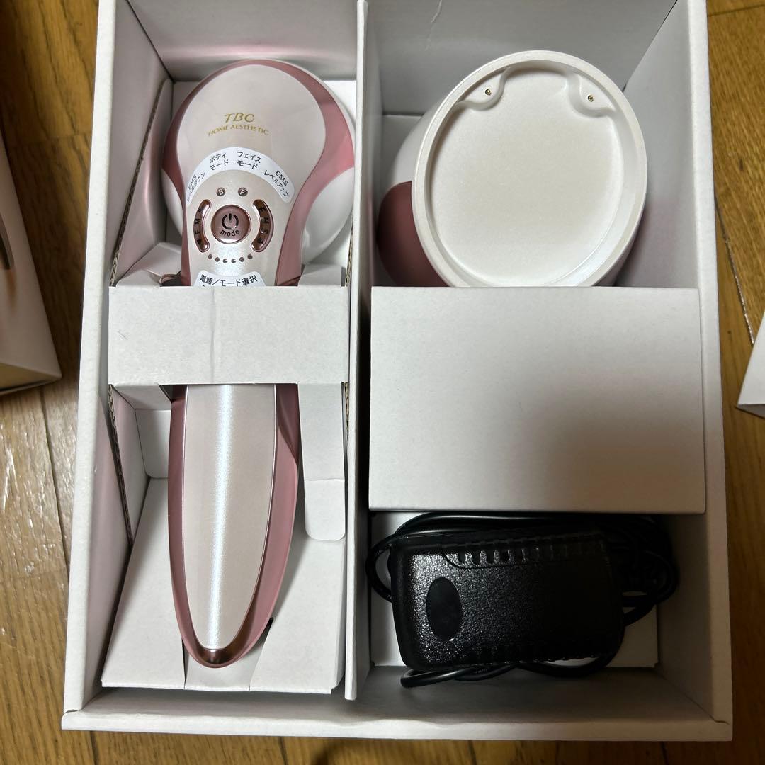 TBC ヒートキャビシェイプ 超音波 家庭用 複合美容器 新品未使用　送料込み