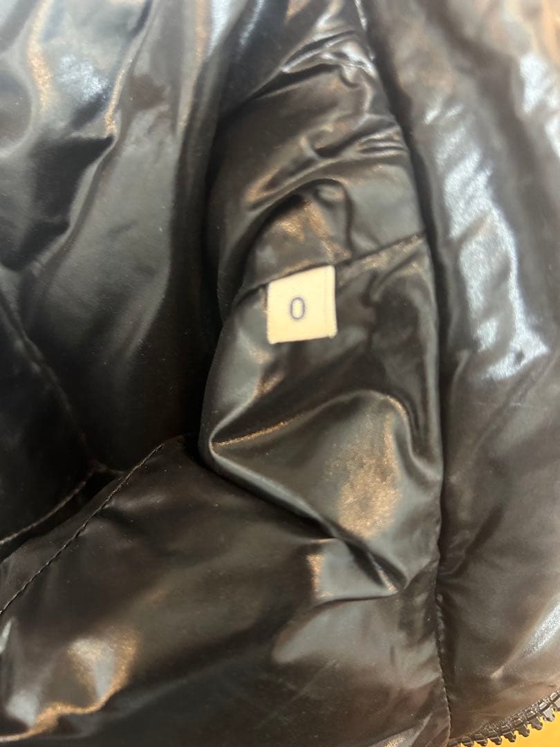 MONCLER モンクレール レディース ダウンベスト サイズ0 ブラック