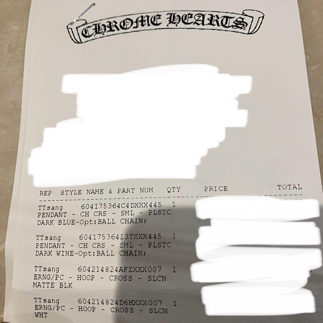 ★新品未使用★クロムハーツ ウェーブウォレット 長財布 2025年購入