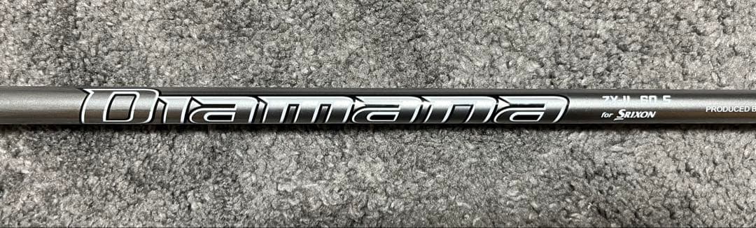 スリクソンDRシャフト　Diamana ZX-II 60 S