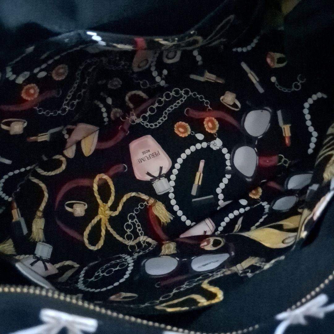 ロラライハリス　ハンドメイド　ボストン　バック　巾着袋