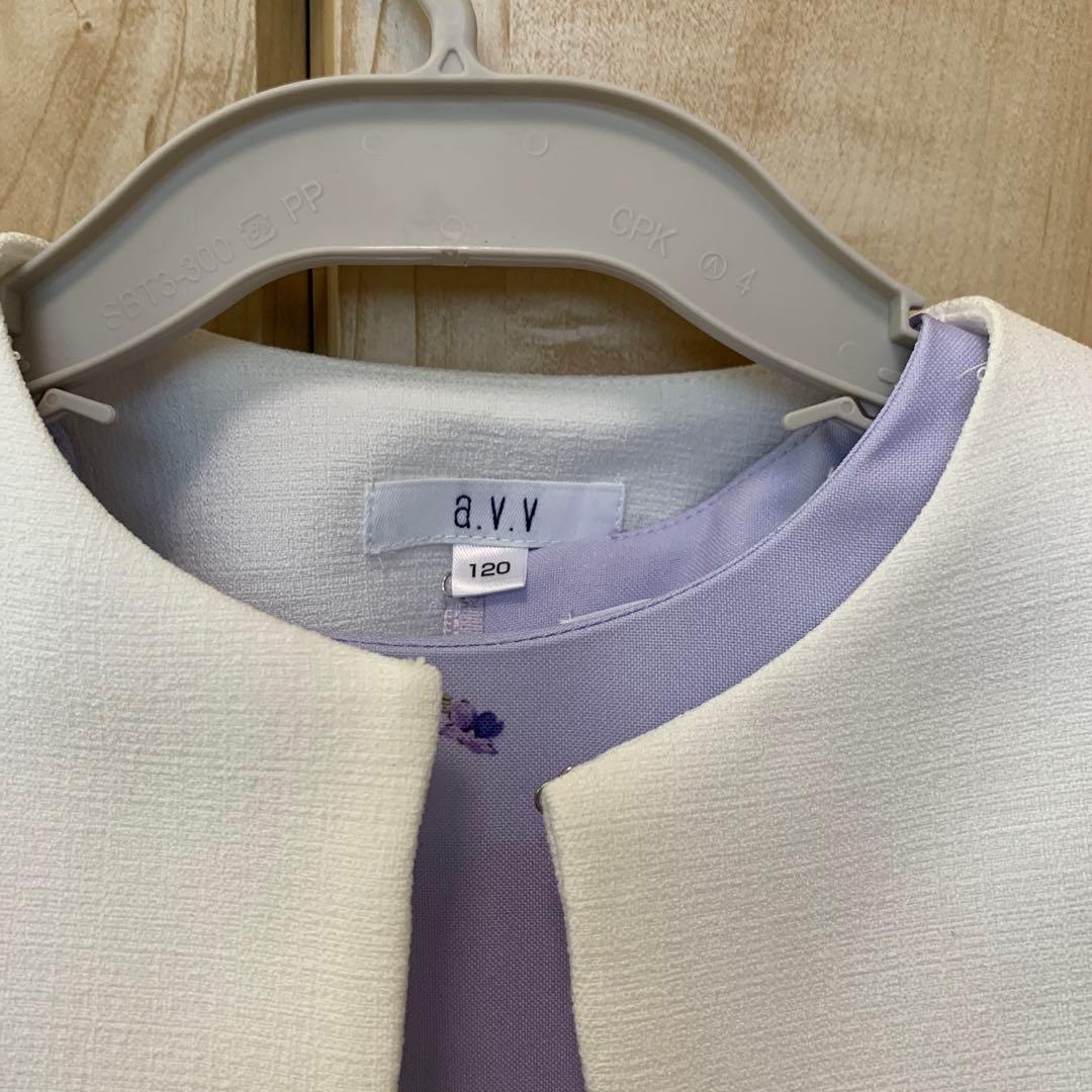 女の子フォーマル　　120 入学式卒園式